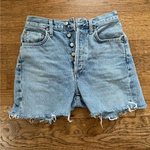 AGOLDE Parker Denim Jean Shorts